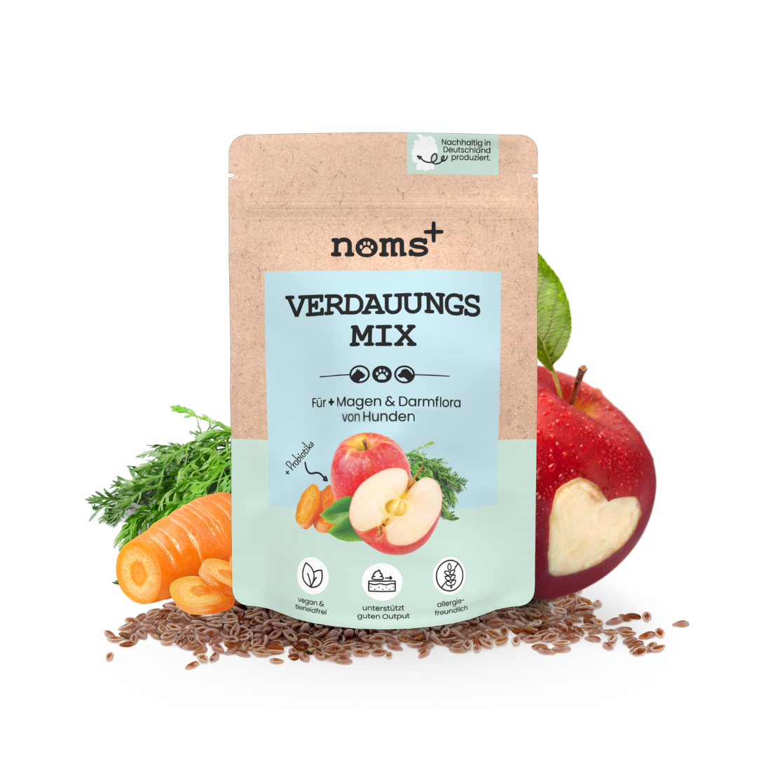 noms+ Verdauungsmix für Hunde als Präbiotikum für Magen- & Darmflora (150g)