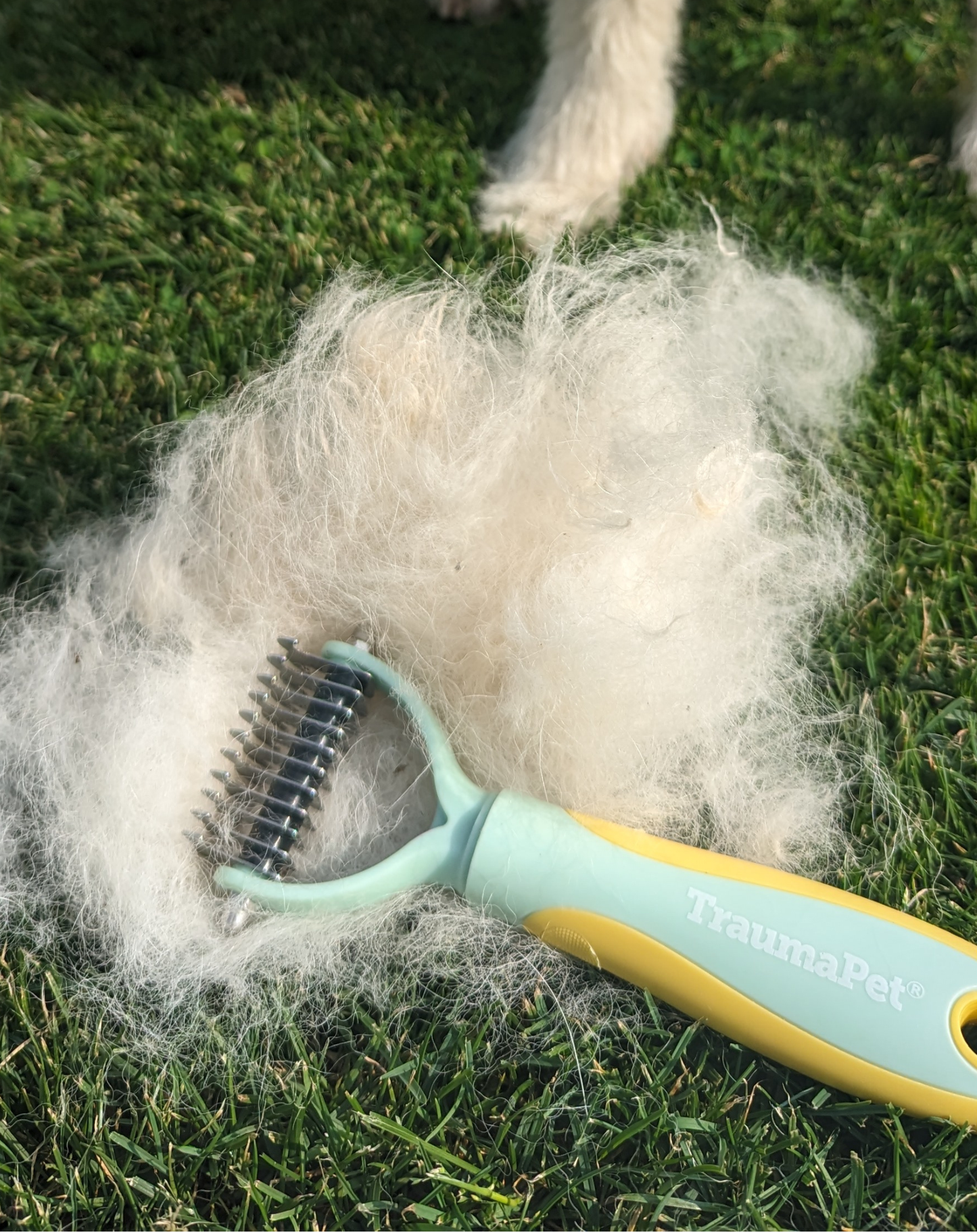 TraumaPet Doppelseitiger Unterhaarkamm