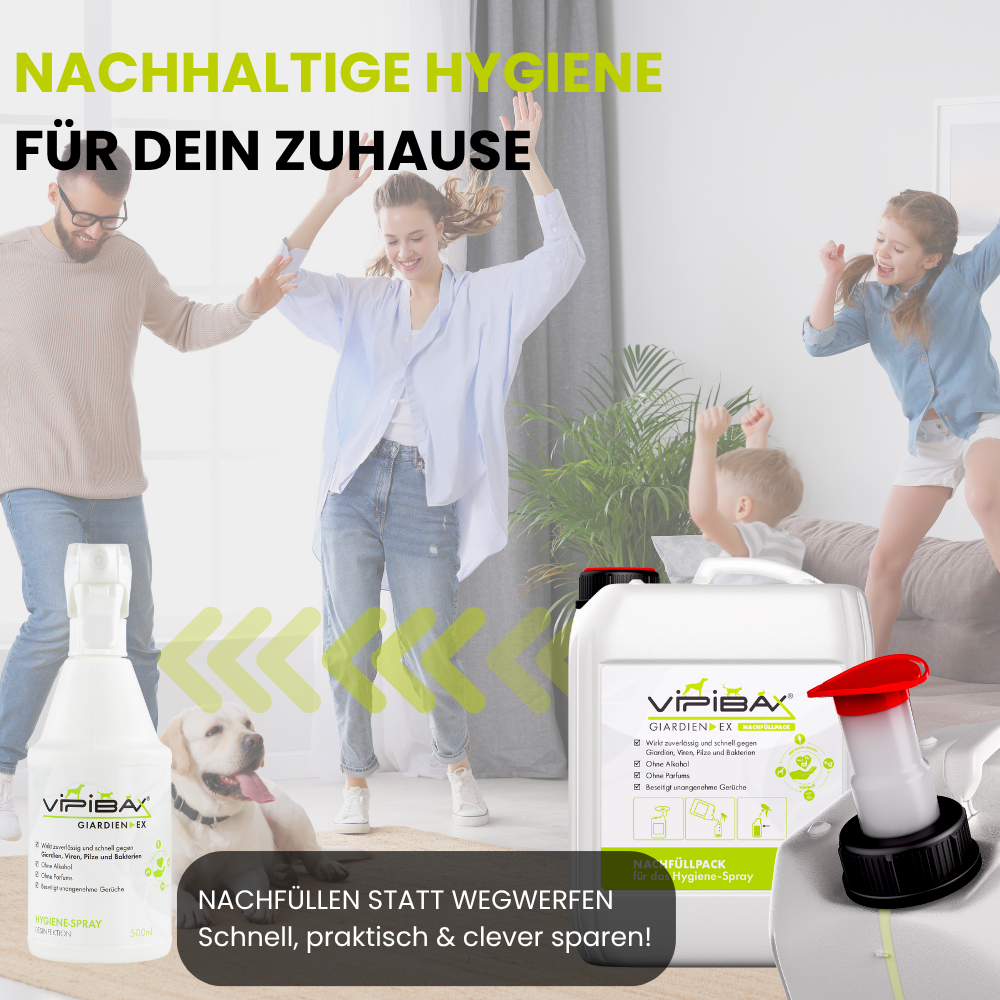 ViPiBaX Giardien EX® Hygiene-Spray Nachfüllpack