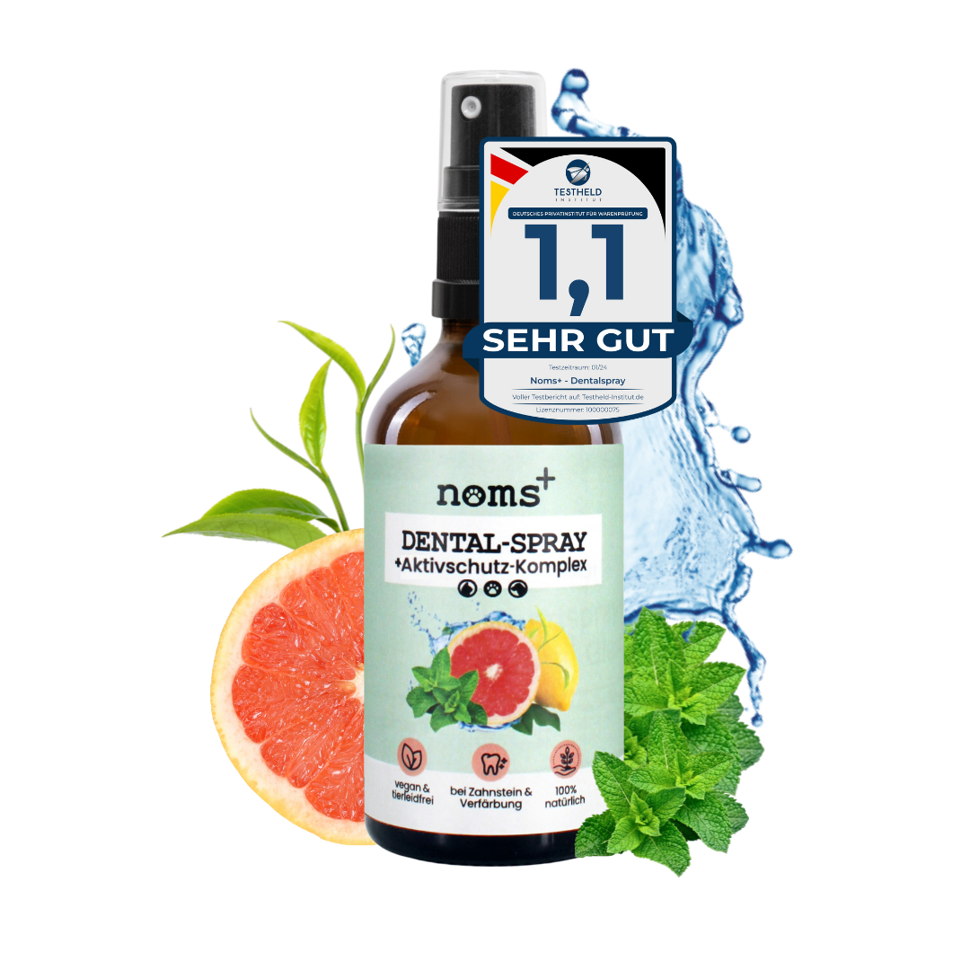 noms+ Dental-Spray bei Zahnstein für Hunde und Katzen (100ml)