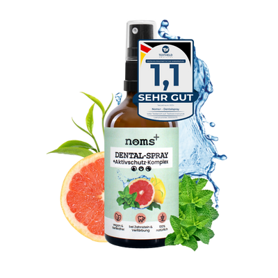 noms+ Dental-Spray bei Zahnstein für Hunde und Katzen (100ml)