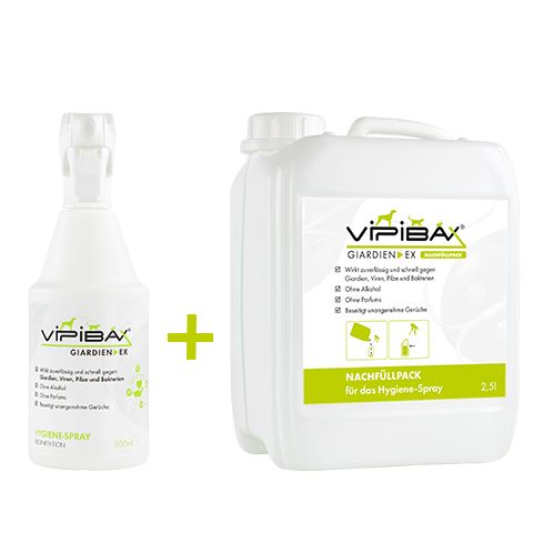 ViPiBaX Giardien EX® Bundle - Hygiene-Spray Duo