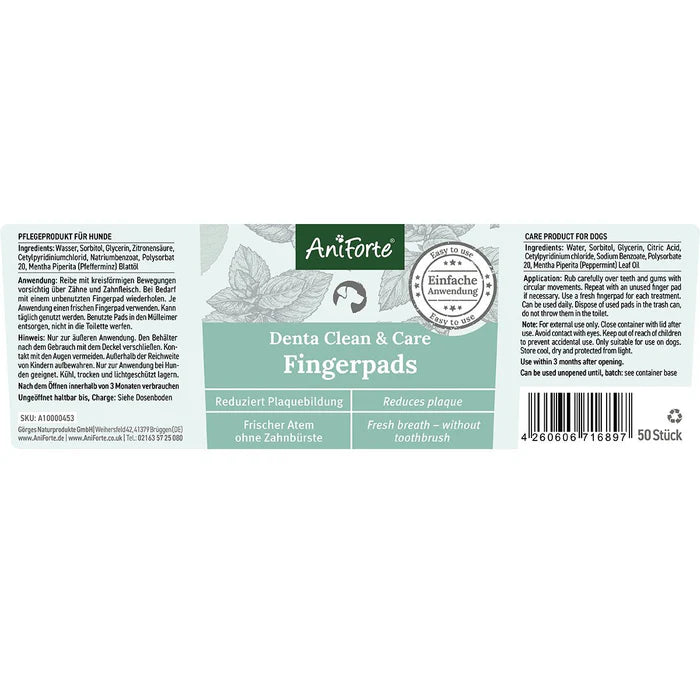 AniForte® Denta Clean & Care Fingerpads 50 Stk.