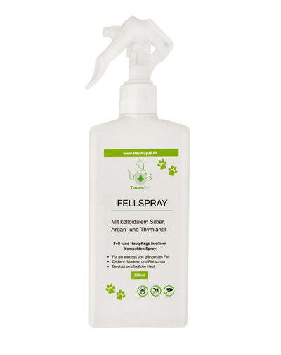 TraumaPet Fellspray Zecken-, Mücken- und Flohschutzmittel | Für Tiere