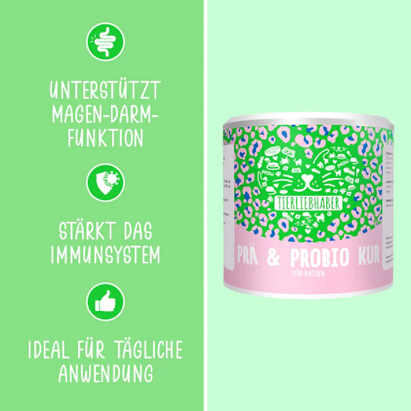 Tierliebhaber Prä & Probio Kur 80g - für Katzen