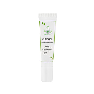 TraumaPet Wundgel – Produktansicht der Tube