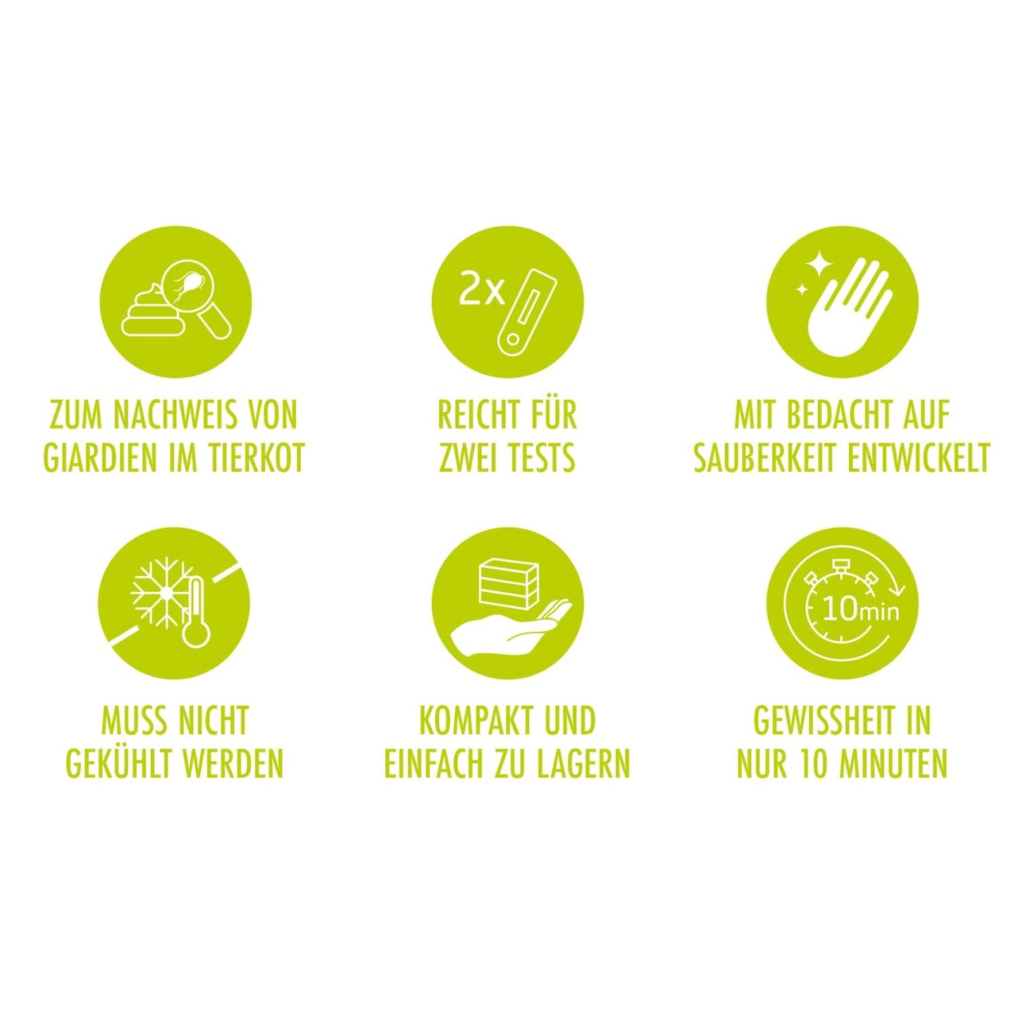 ViPiBaX Giardien Schnelltest, 2 Stk.
