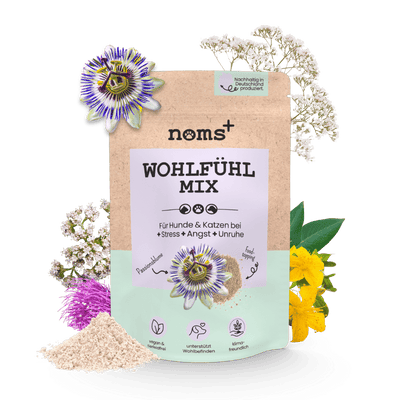 noms+ Wohlfühlmix für entspannte Hunde & Katzen (150g)