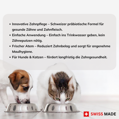 TEEF VitaePlus® Natürliche Zahnpflege beim Trinken für Hunde & Katzen