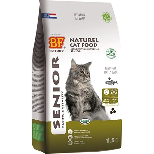 Biofood-Katze Senior Altern &amp; Geschmeidigkeit 1,5 KG