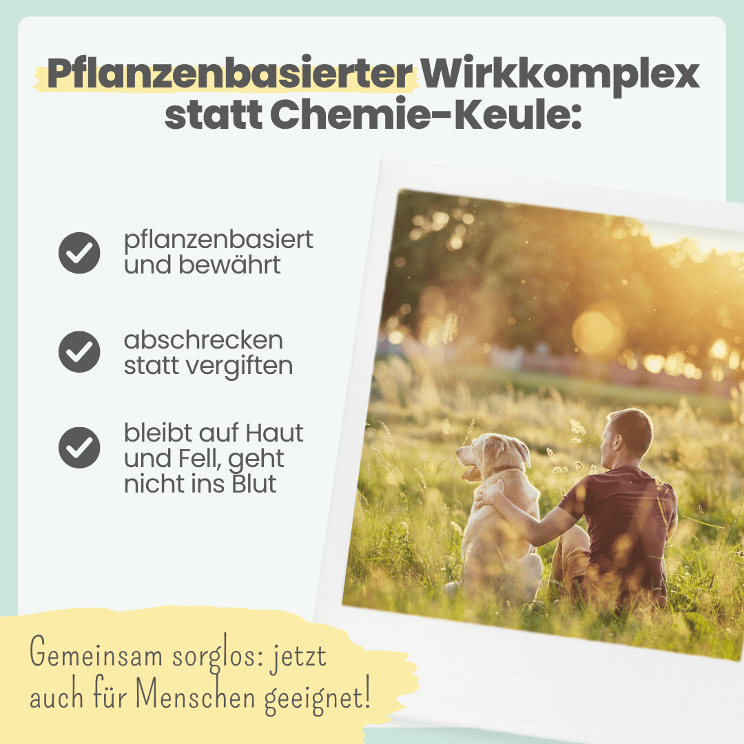 noms+ Zpray für Hunde gegen Zecken, Flöhe, Milben & Mücken (100ml)