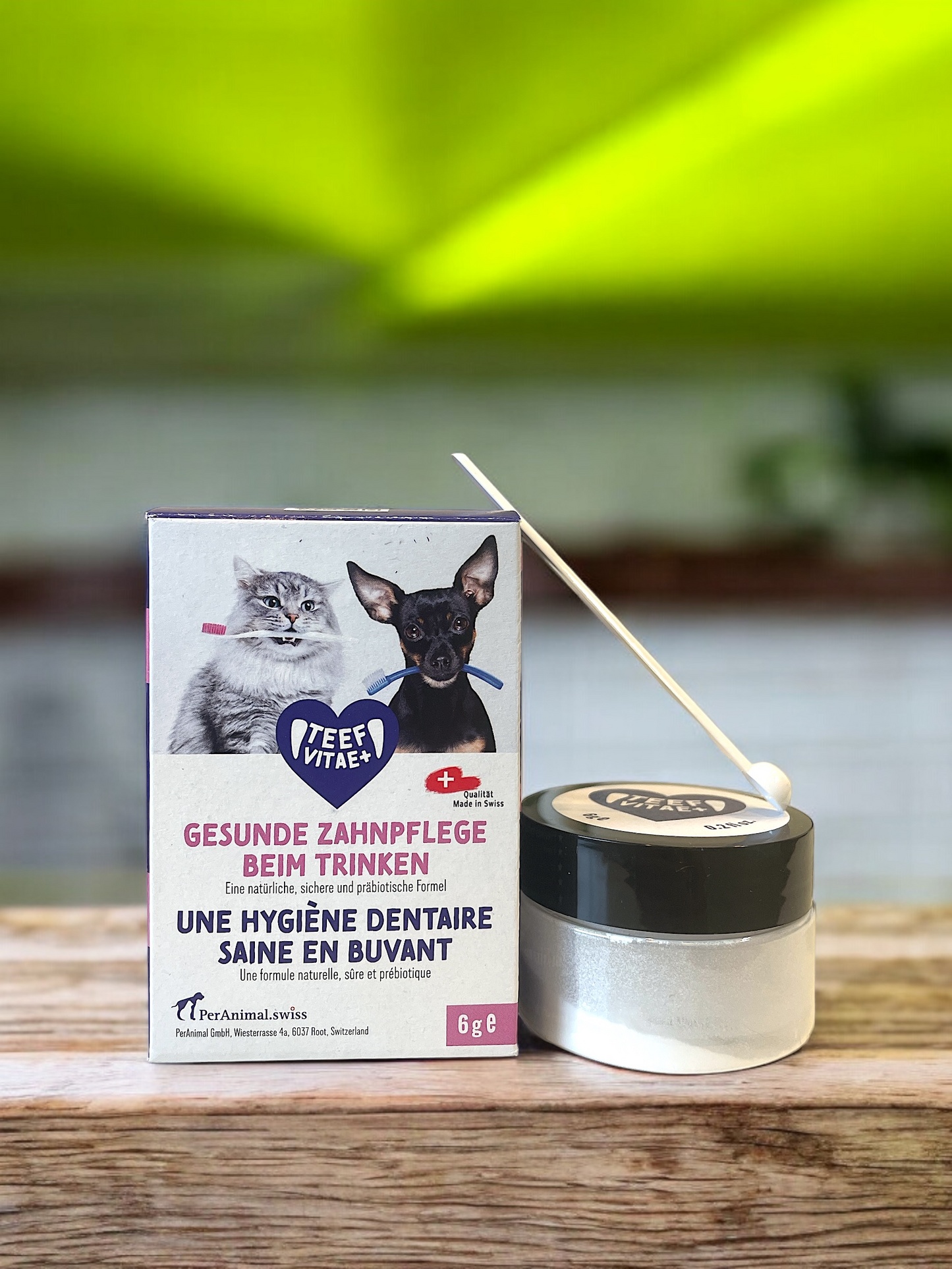 TEEF VitaePlus® Natürliche Zahnpflege beim Trinken für Hunde & Katzen