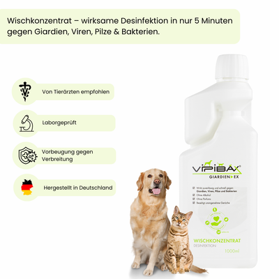 ViPiBaX Giardien EX® Wischkonzentrat 1l