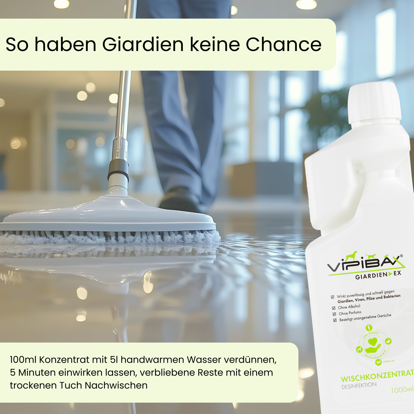 ViPiBaX Giardien EX® Wischkonzentrat 1l