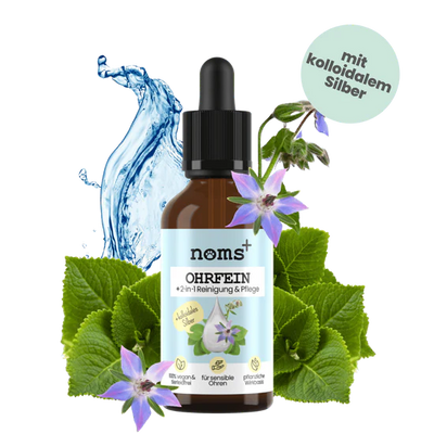 Ohrfein Ohrenreinigung für Hunde und Katzen – Sanfte Pflege mit natürlichen Inhaltsstoffen zur Entfernung von Schmutz und Ohrmilben.