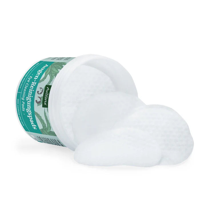 Augen-Reinigungspads für Haustiere – Pflanzliche Pflege mit Aloe Vera, ideal zur täglichen Anwendung bei empfindlichen Augen von Hunden und Katzen.