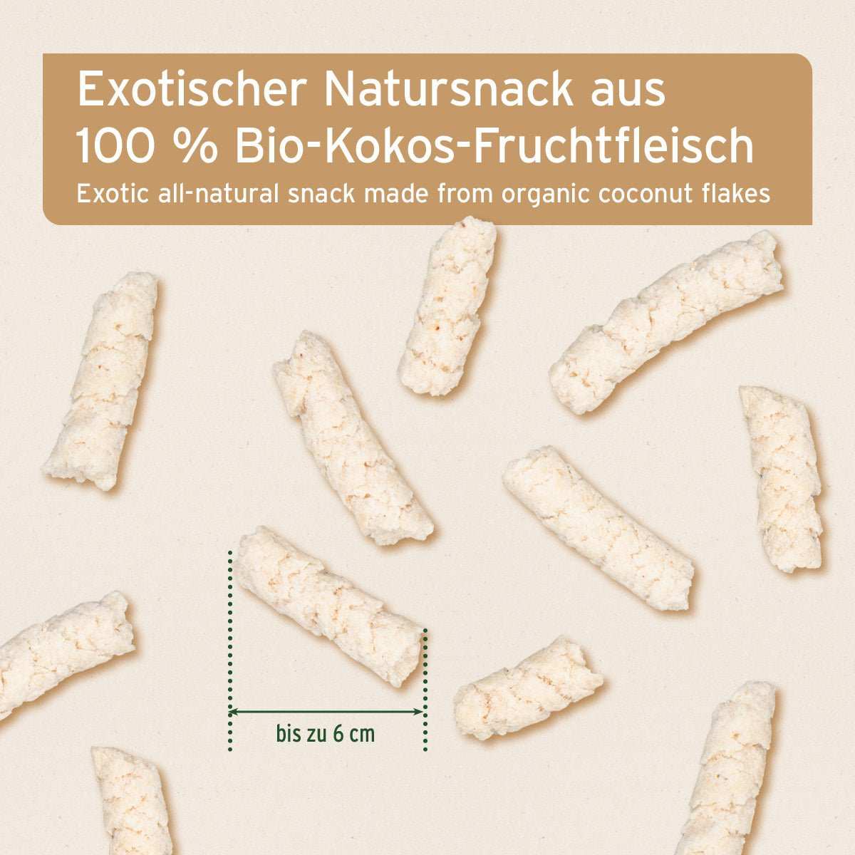 AniForte® BIO Kokosnuss Sticks 500 g
