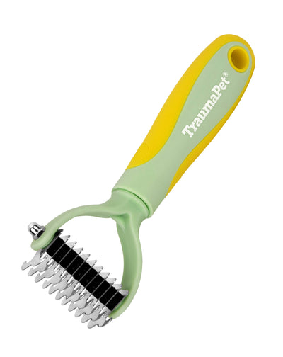 TraumaPet Doppelseitiger Unterhaarkamm
