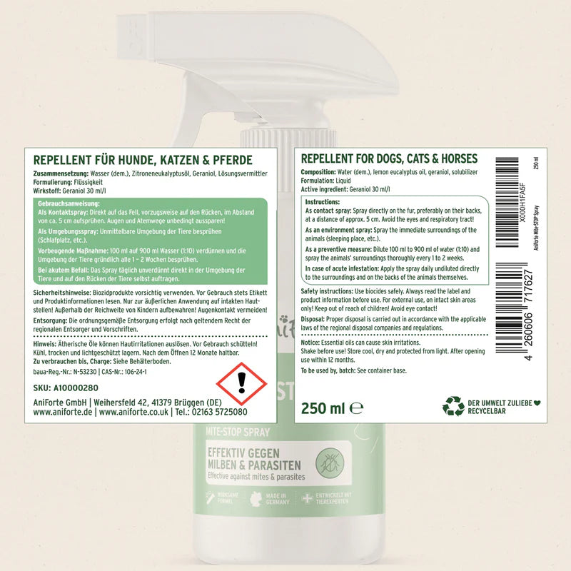 AniForte® Milben-STOP Spray 250ml