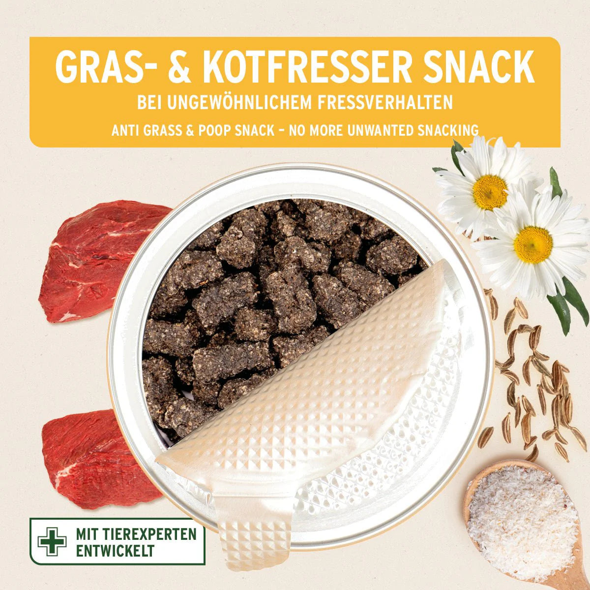 AniForte® Gras- & Kotfresser Snack 300 g NEU