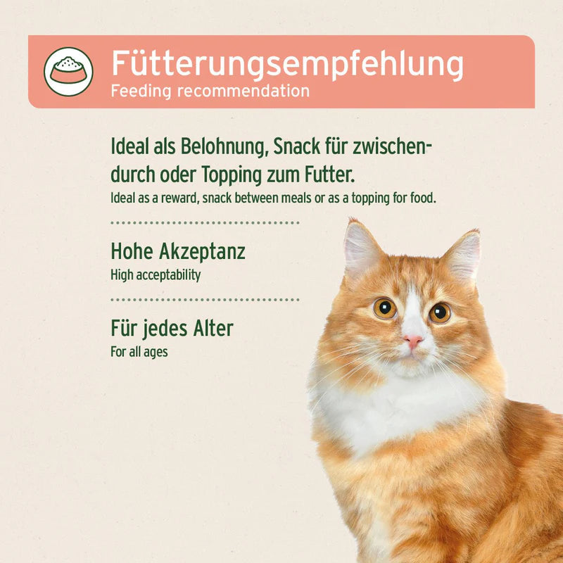 AniForte® Lachs Snack 100% Lachsfilet für Katzen