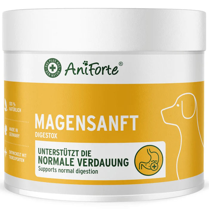 AniForte® MagenSanft Magenpulver für Hunde – unterstützt Verdauung und Magen-Darm-Gesundheit