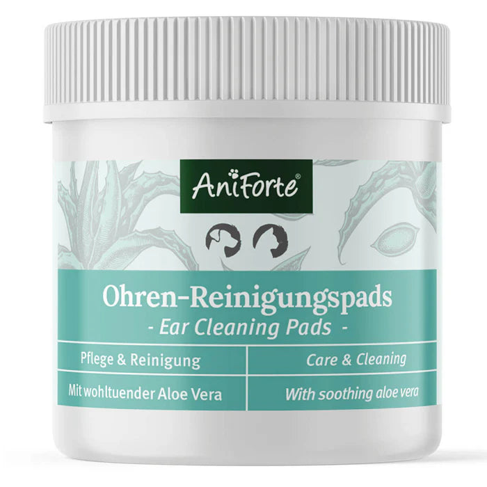 AniForte® Ohren-Reinigungspads Schonende Ohrenpflege 100 Stück