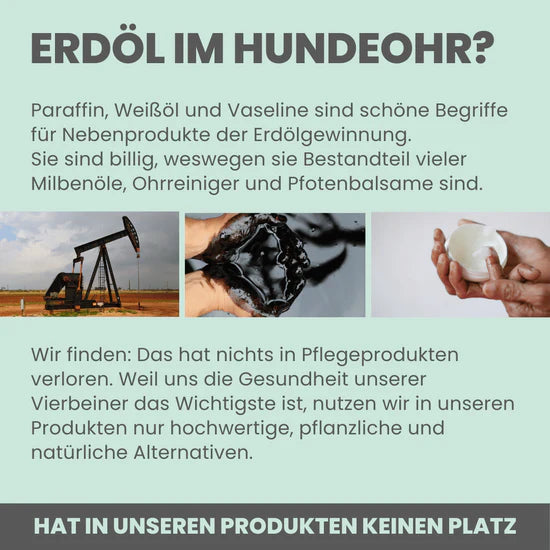 Ohrfein für Hunde und Katzen – gründliche Ohrreinigung mit natürlichen Zutaten zur Förderung des Ohrwohlbefindens.