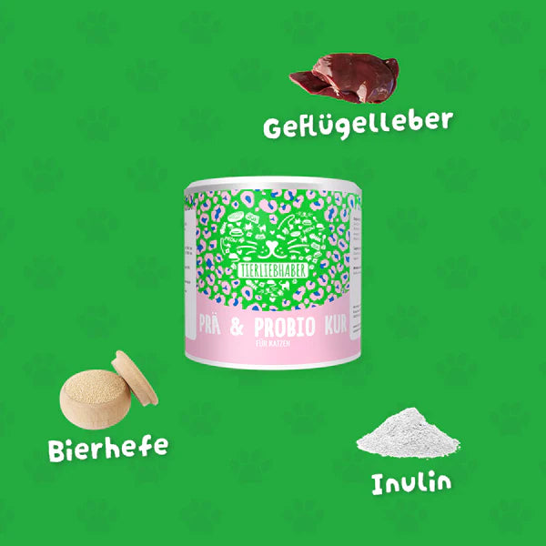 Tierliebhaber Prä & Probio Kur 80g - für Katzen
