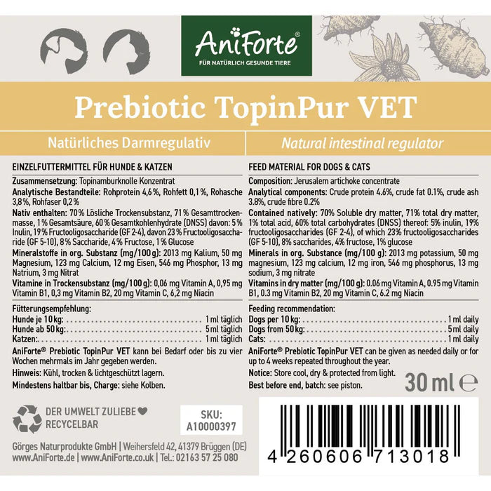 AniForte® Prebiotic TopinPur VET - 30 ml