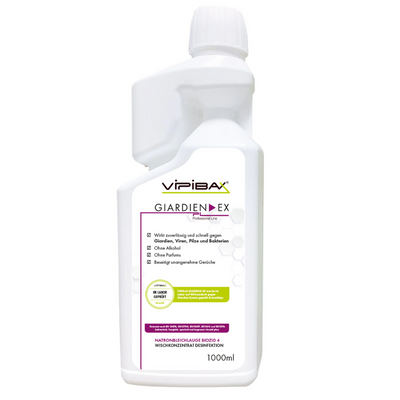 ViPiBaX Giardien EX® Wischkonzentrat Professional Line Natronbleichlauge Biozid 4 1l