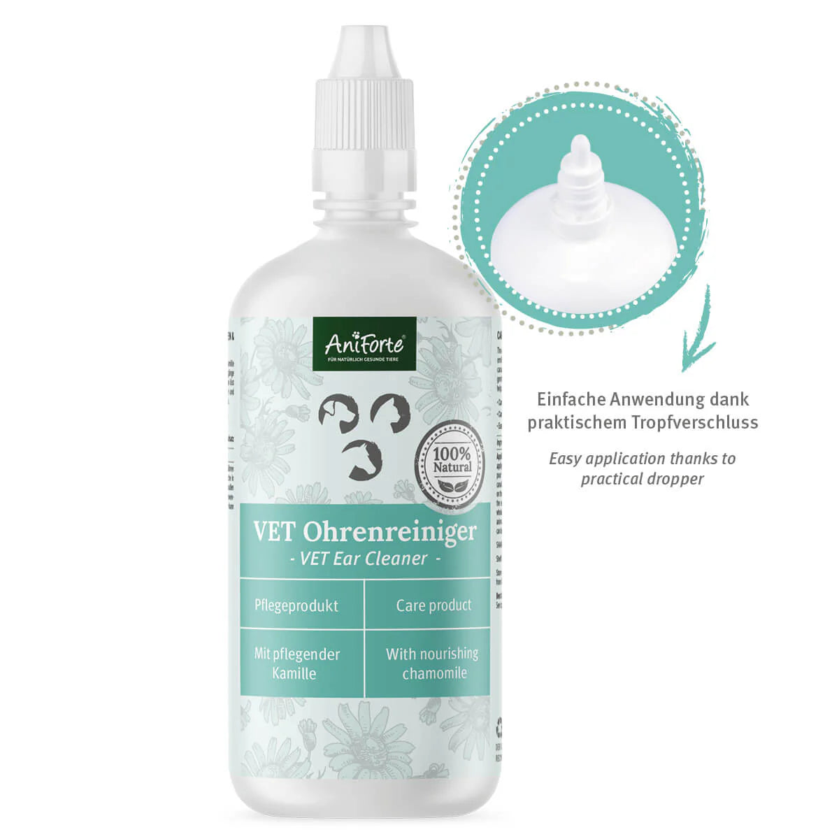 AniForte® VET Ohrenreiniger Kamille - 250 ml
