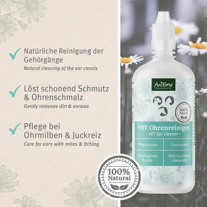 AniForte® VET Ohrenreiniger Kamille - 250 ml