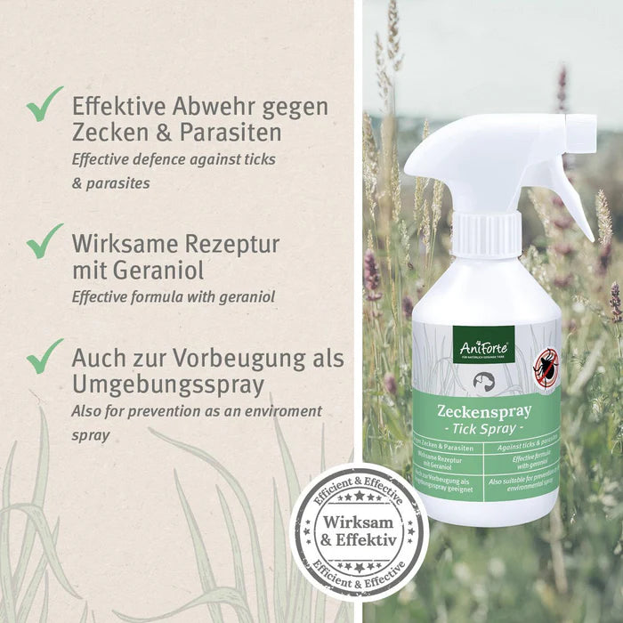 AniForte® Zeckenspray für Hunde- 250 ml